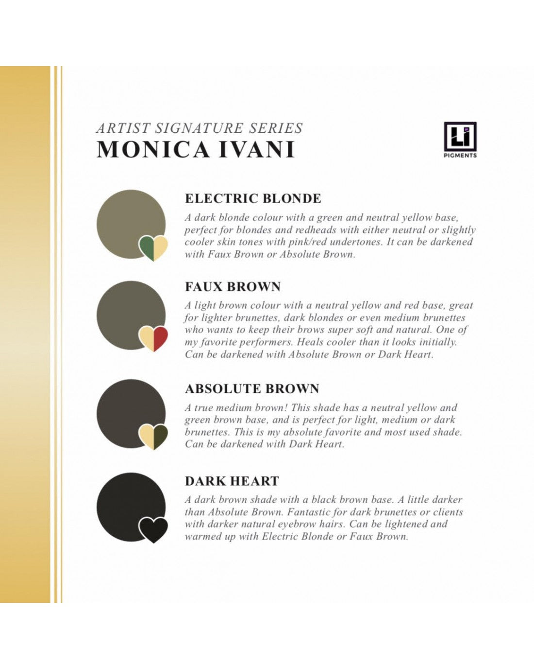 Monica Ivani® Pigments - Absolute Brown