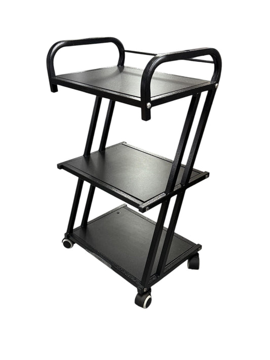 3 Tier Work Trolley – Black