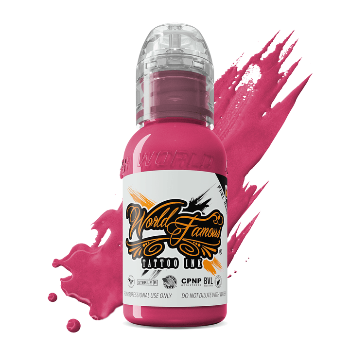 World Famous Tattoo Ink β Paraguay Pink