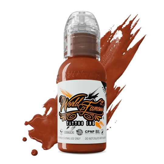 World Famous Tattoo Ink – Red Clay