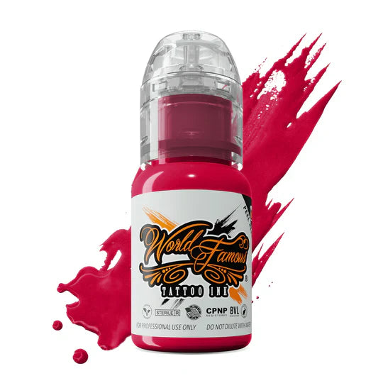 World Famous Tattoo Ink – Red Rose