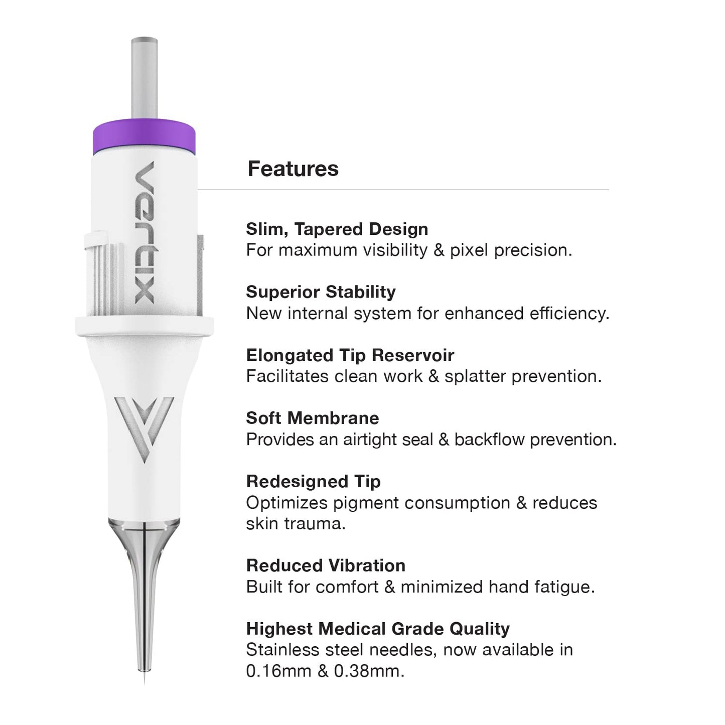 Vertix Pico PMU Cartridge Needles by Fk Irons