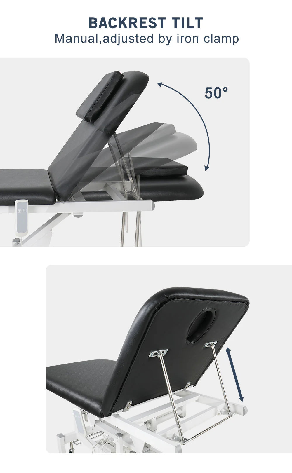 Deluxe Electric Salon Bed – “Aeris”