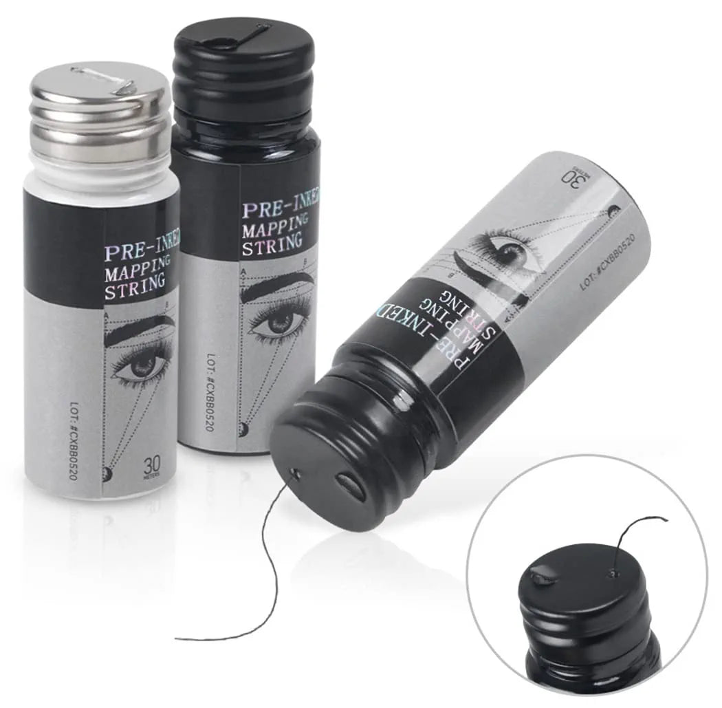 Black Mapping String in Tube