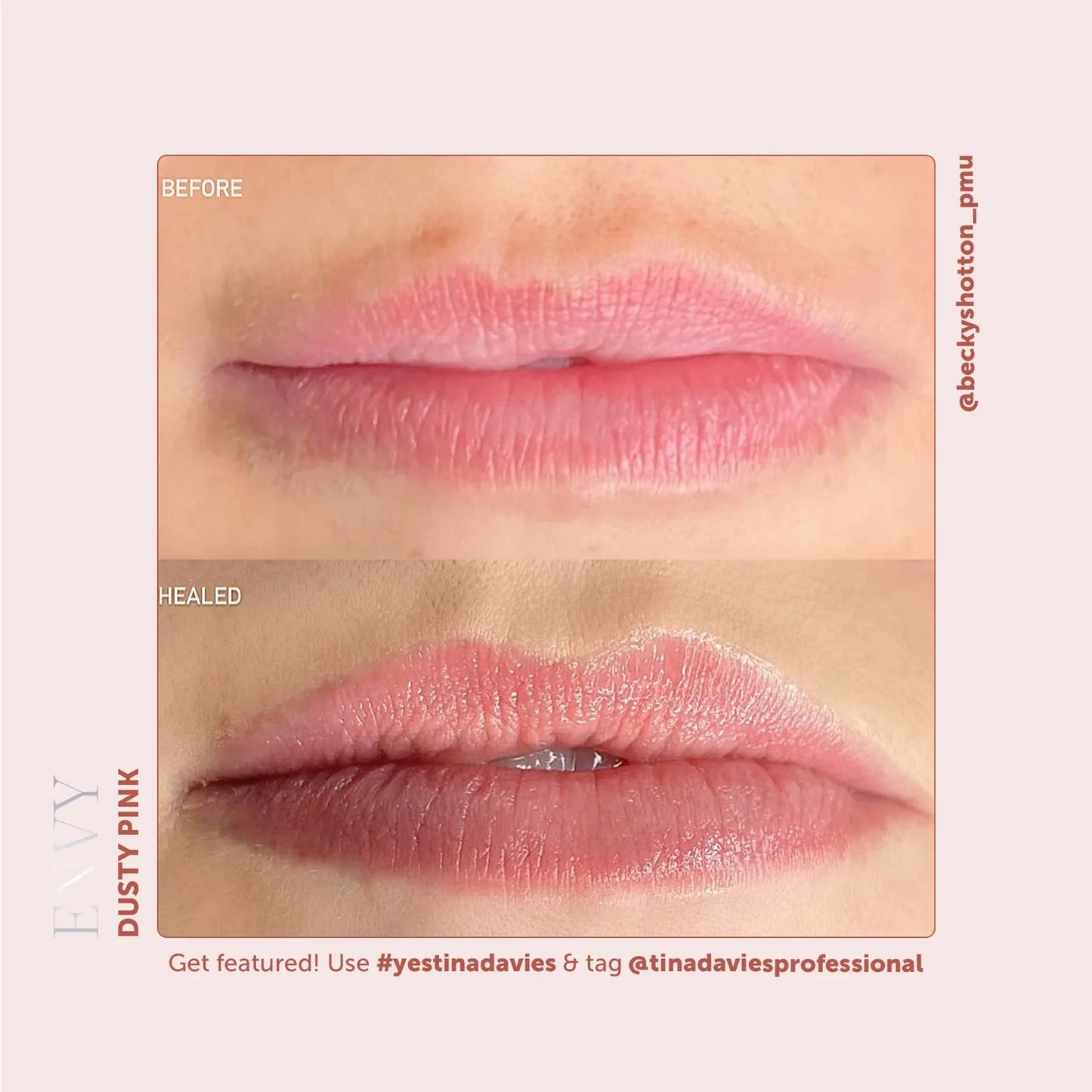 Tina Davies - Envy Dusty Pink