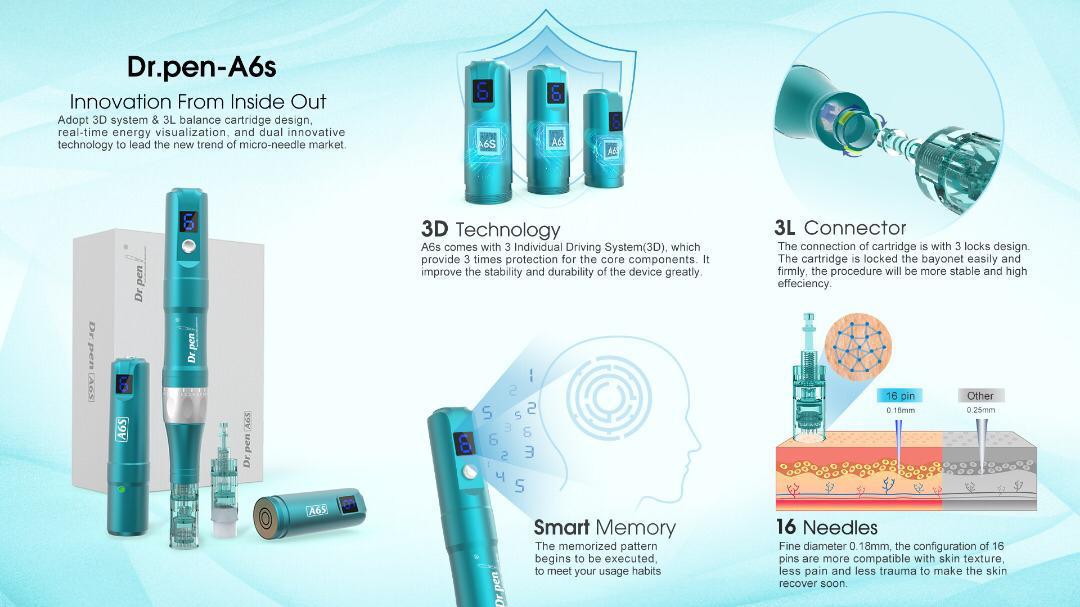 Dr.Pen Ultima A6s Wireless Microneedling Pen