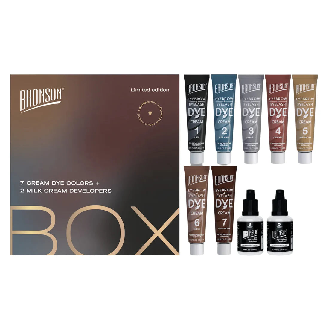 Bronsun Cream Dye Limited Edition Kit