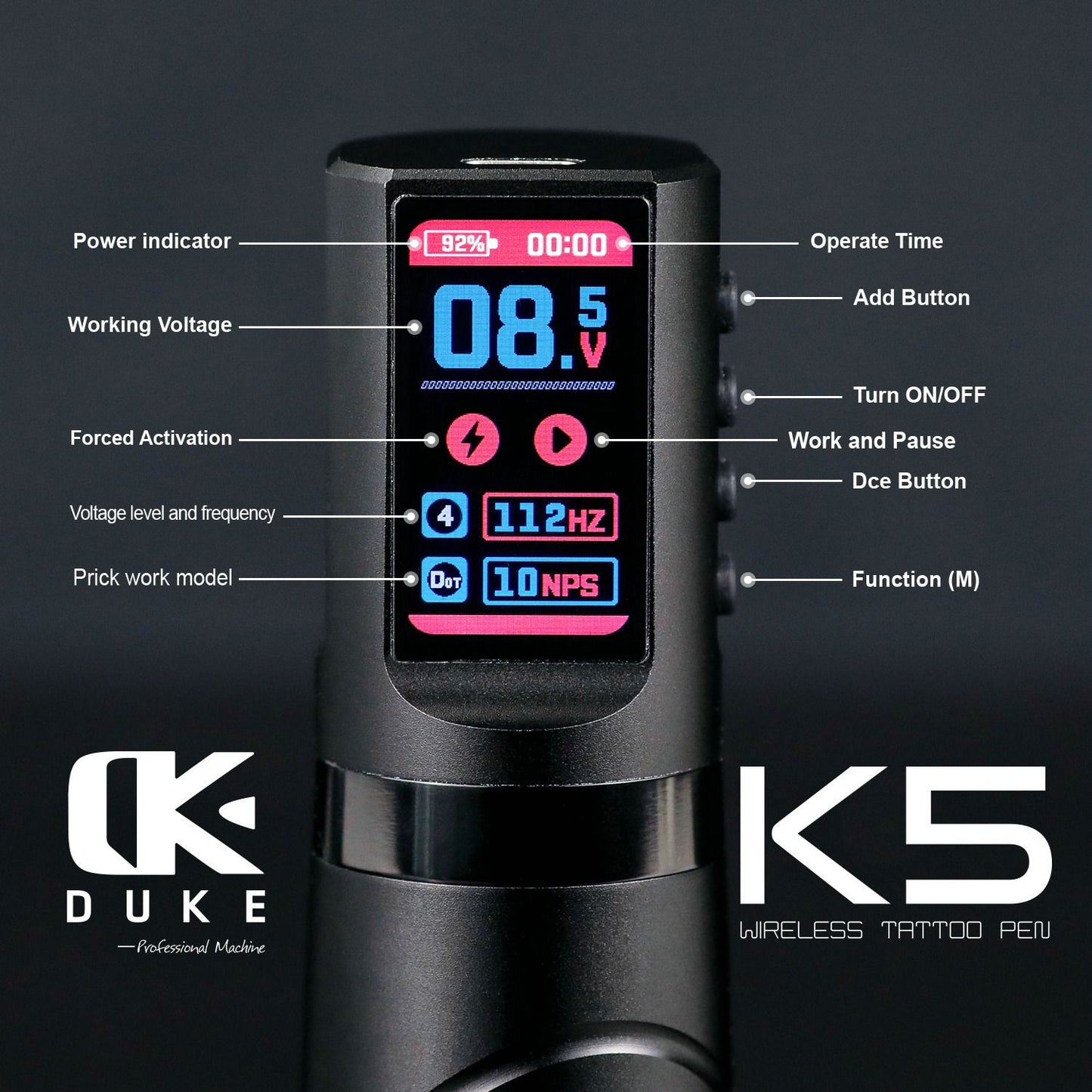AVA – Duke K5 Wireless Machine