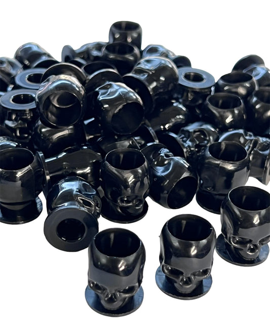 Skull Ink Caps – Black