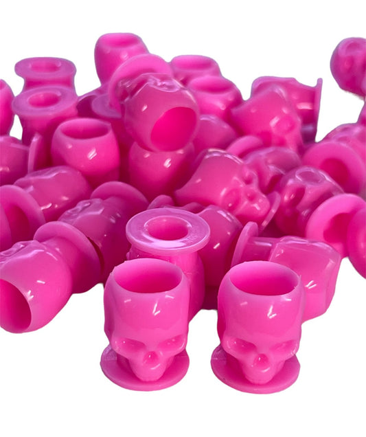 Skull Ink Caps – Pink
