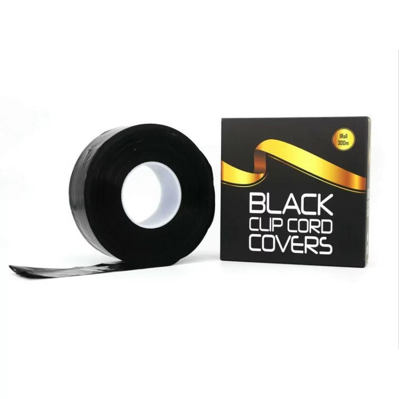 Clip Cord Sleeve Cover - Black